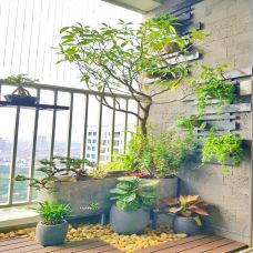 Công trình ban công tại khu Ngoại Giao Đoàn